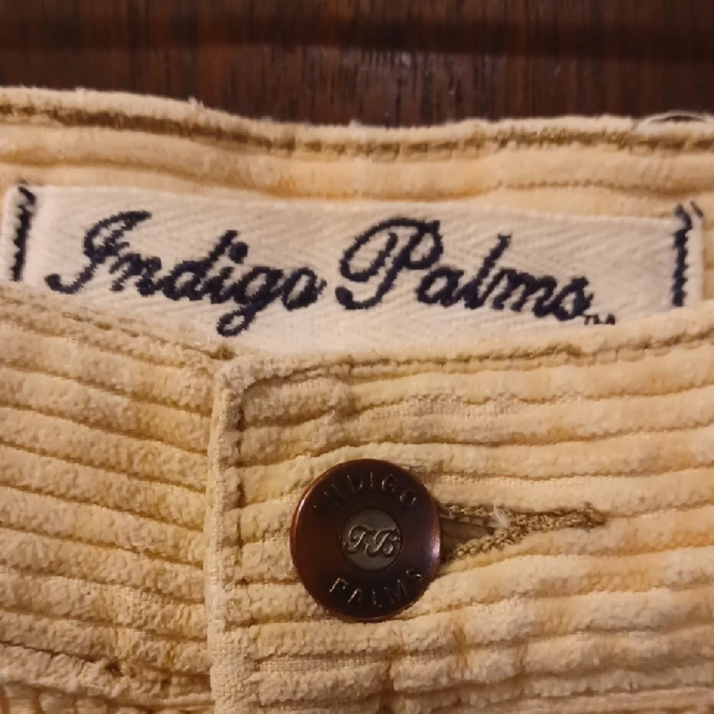 Tommy Bahama Indigo Palms Men's Casual Corduroy Pants in Cream Size 34x30